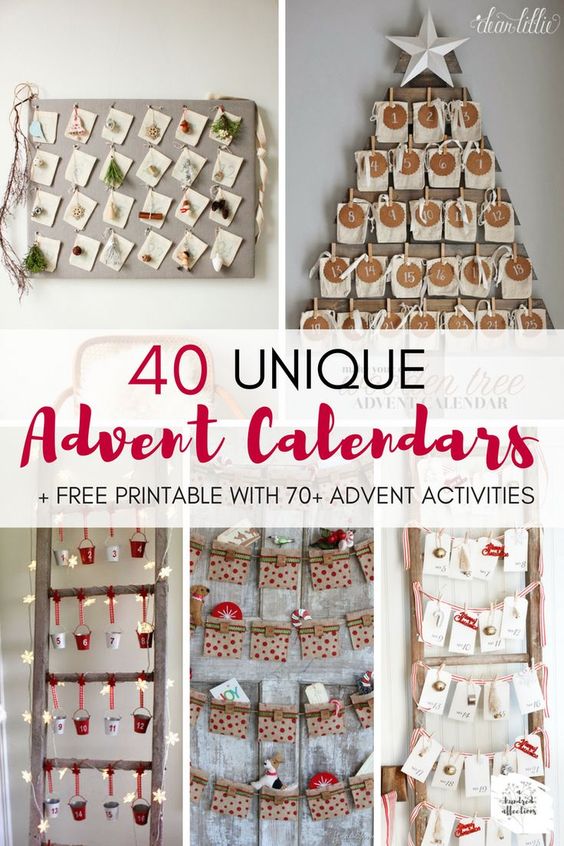 unique advent ideas